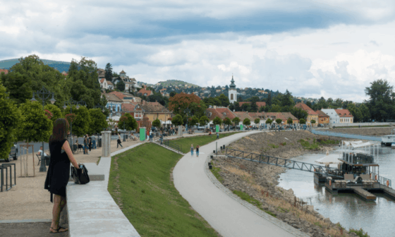 Exploring the Enchanting Streets of Szentendre Along the Danube